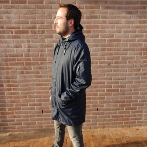 DRIMMELEN INDIGO WINTER RAINCOAT