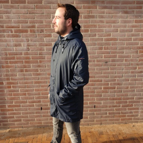 DRIMMELEN INDIGO WINTER RAINCOAT