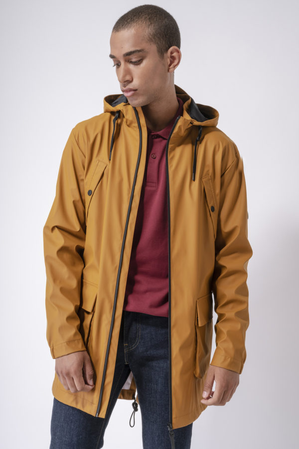 CARAMEL TEMPEST MEN'S RAINCOAT