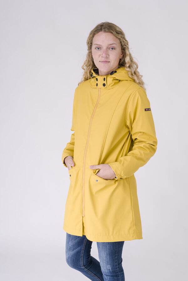 YERSEKE YELLOW WINTER RAINCOAT