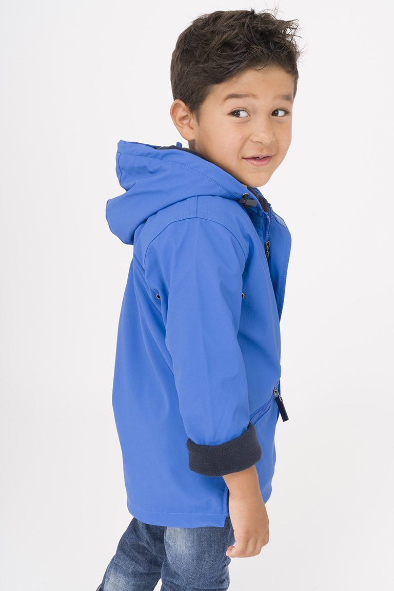 Sky blue raincoat sales