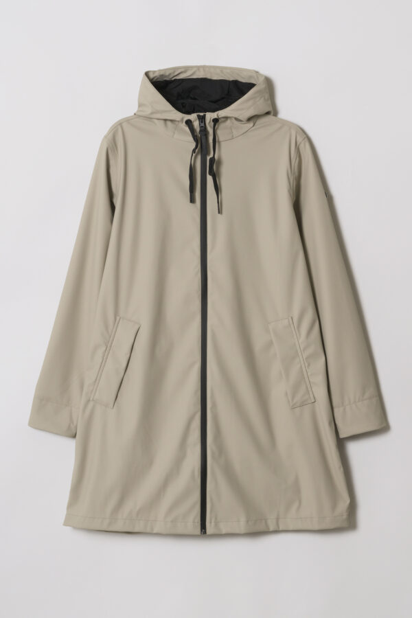 STONE GRAY RAINCOAT NUOVOLA