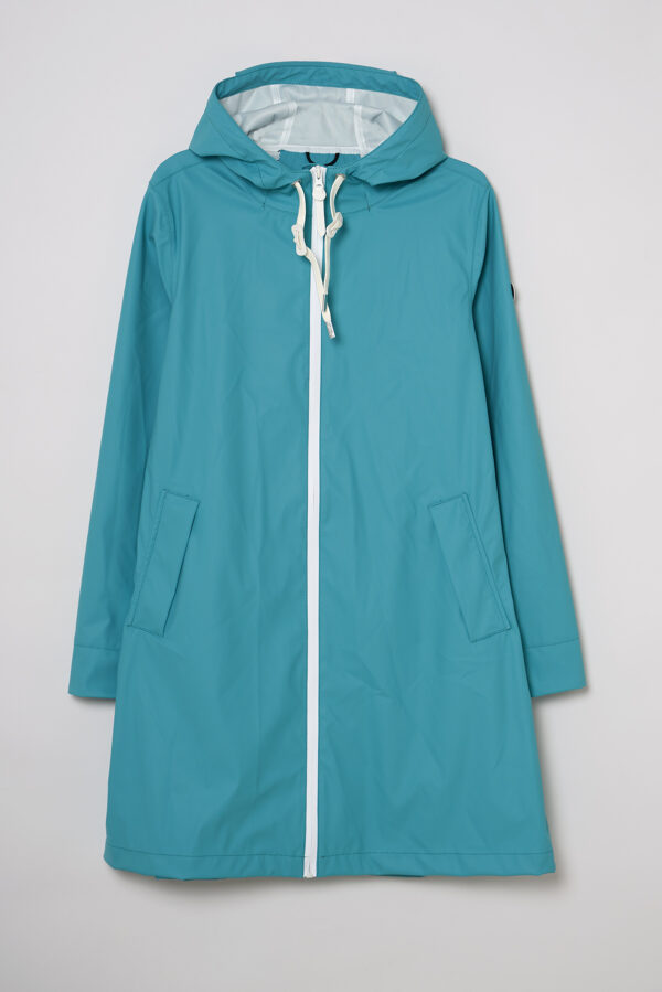 NUOVOLA AQUA-BLUE LADIES RAINCOAT