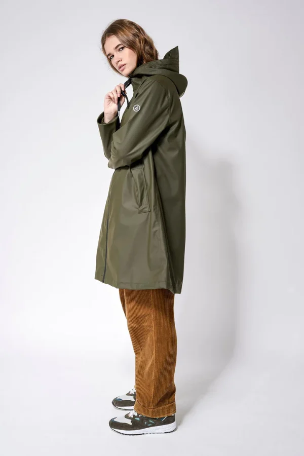 KHAKI NUOVOLA LADIES RAINCOAT