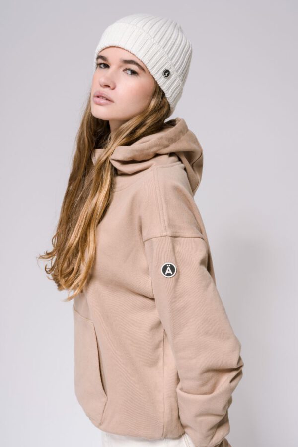 BEIGE BEANIE KAPKY