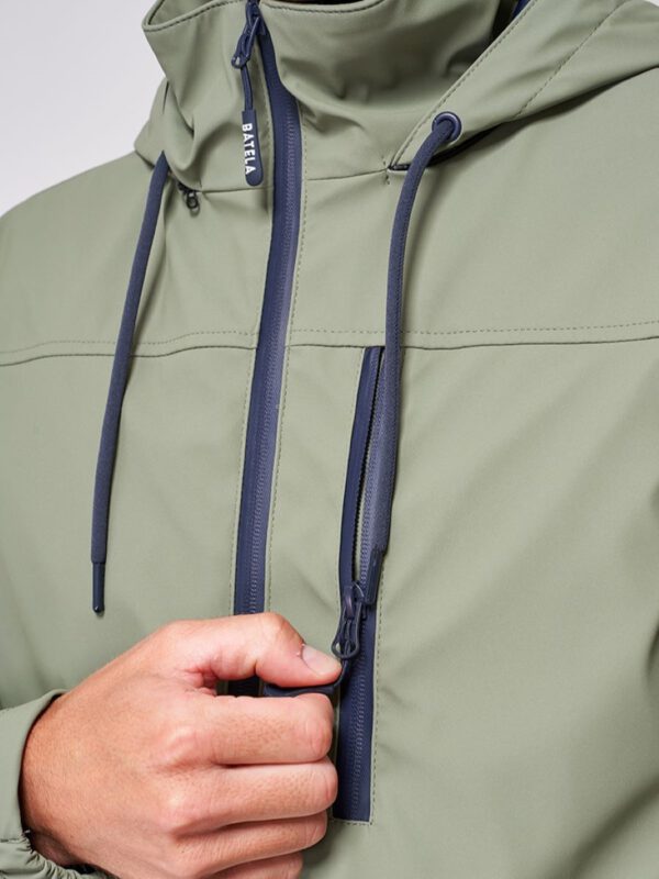 Agave-Green Men's Raincoat IJmuiden