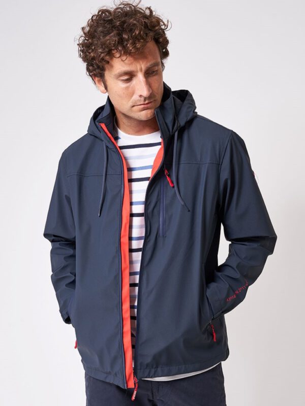 Navy-Blue Men's Raincoat IJmuiden