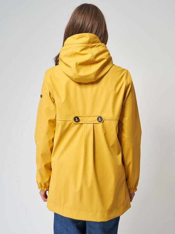 Yellow ladies raincoat Zoutelande