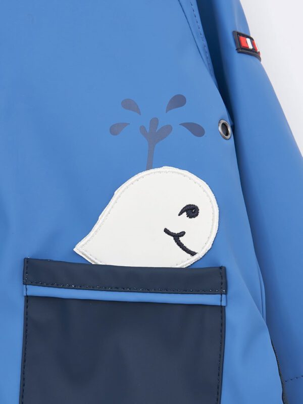 Blue-Horizon Baby Raincoat Cerfontaine