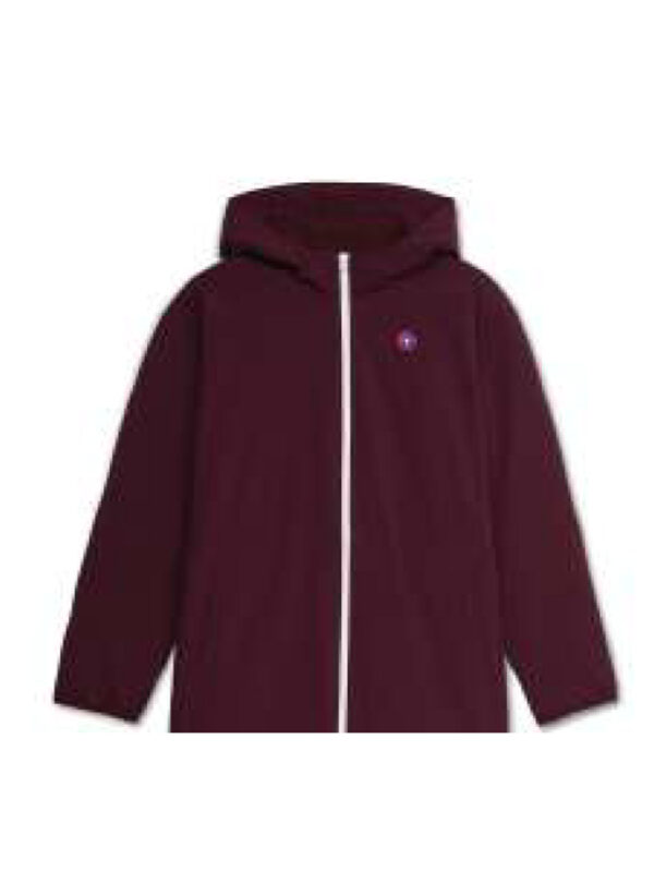 Burgundy men's raincoat Passy