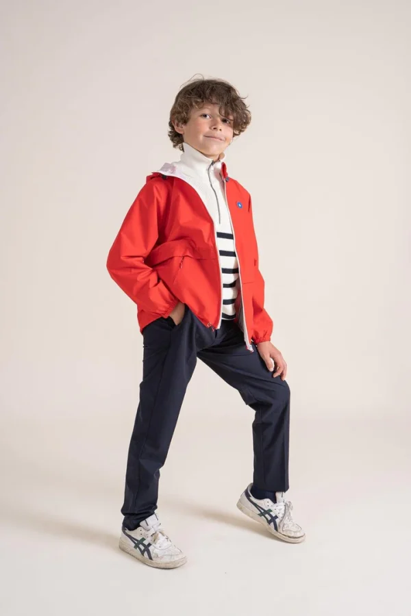 Red Children's Raincoat Bastille