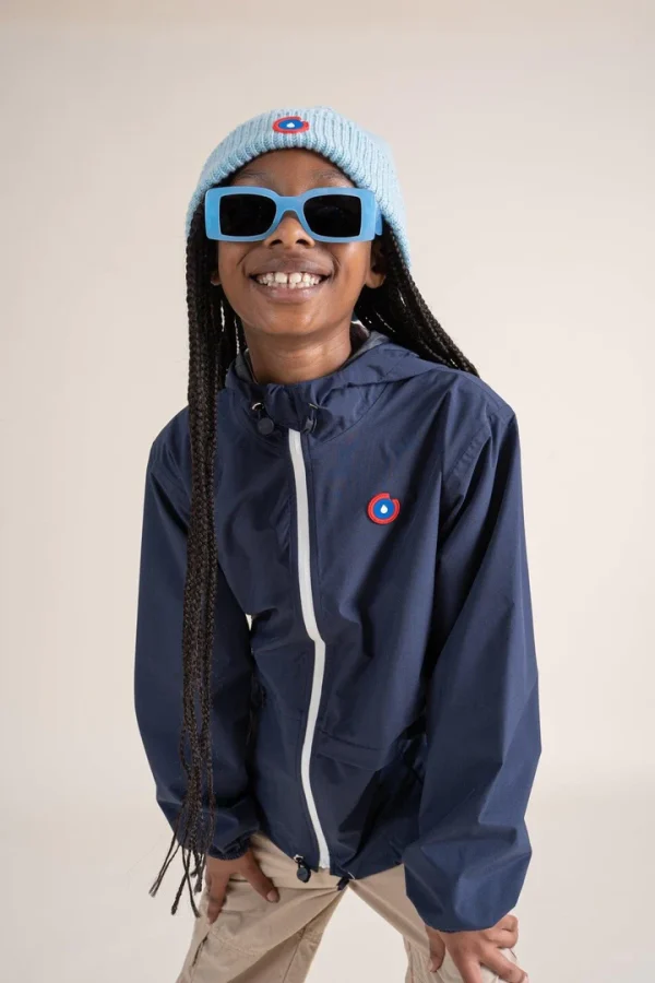 Dark-Blue Children's Raincoat Bastille