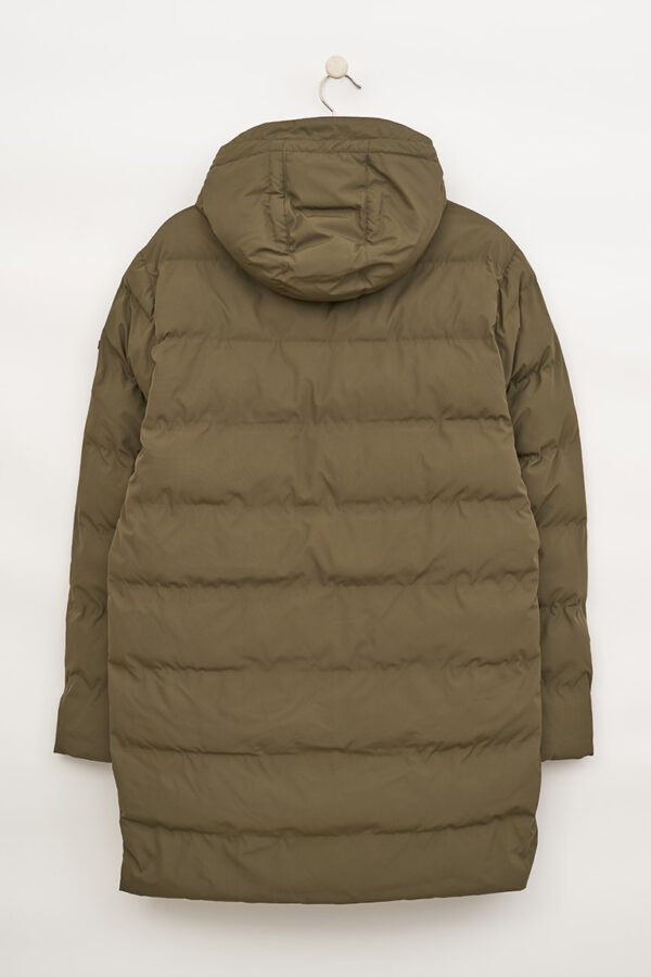 Khaki padded parka Bloemendaal