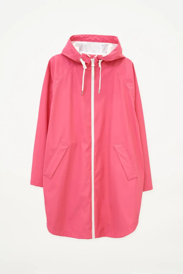 Hot Pink Raincape Sky