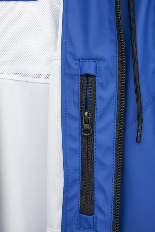 Blue men's raincoat Rigning