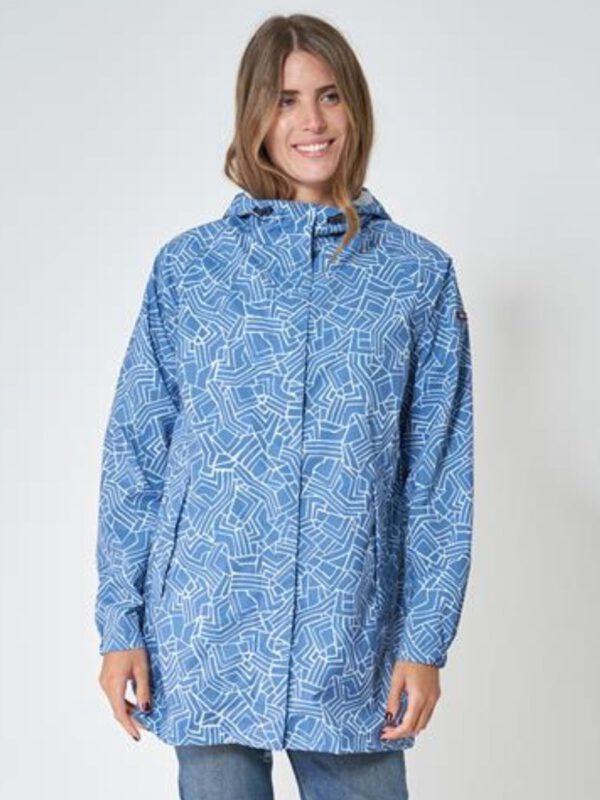 Blue ladies raincoat Wadden