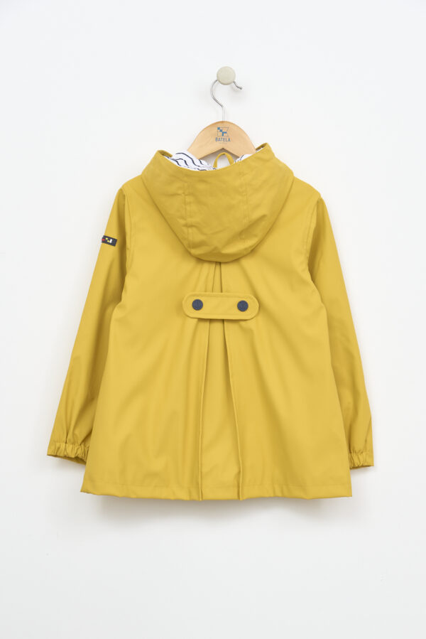 Yellow girls raincoat Oudeschild